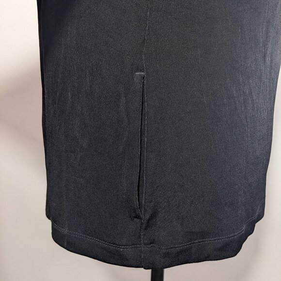 Chico's Travelers Black 3/4 Sleeve Open Slinky Knit Cardigan Sz 0 US S - Picture 6 of 12